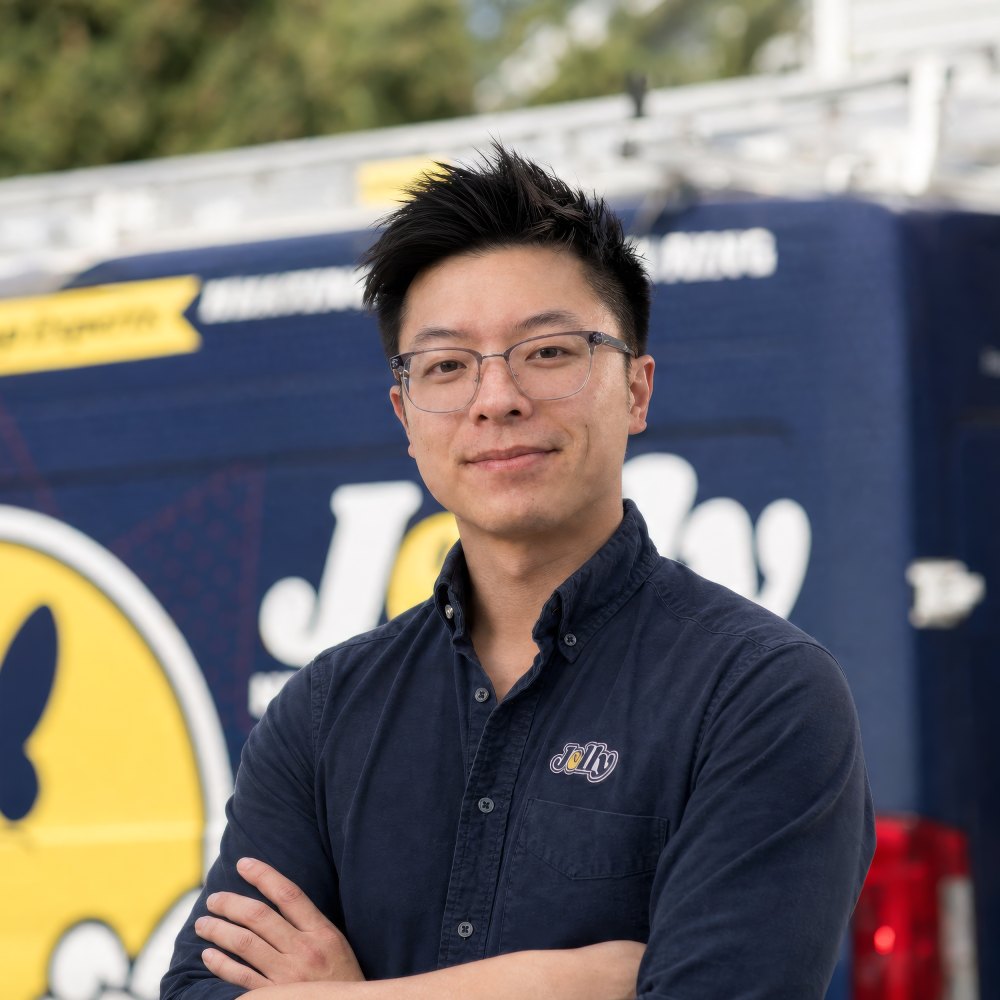 Thomas Lee, founder of HyperPop and owner of Jolly Heating & Cooling